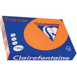 1205 - Clairfontaine Kopieerpapier A4 120g/m² Oranje 250vel