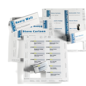 145802 - DURABLE Tafelnaambordje Insteekkaart A4 104x100mm