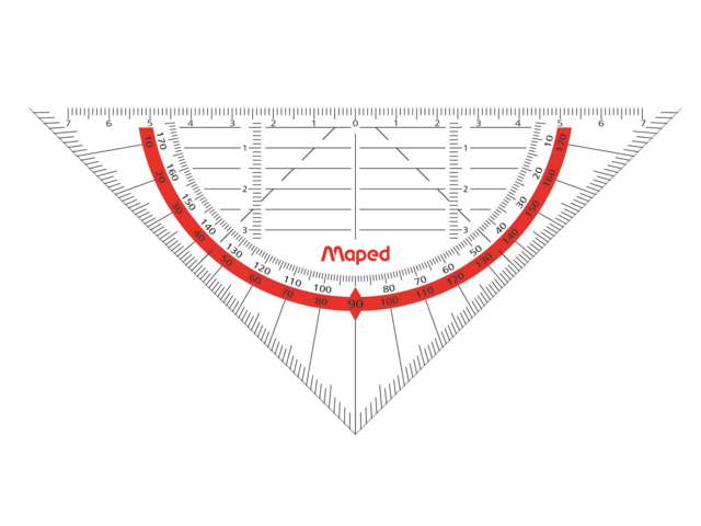 M028600 - MAPED Geodriehoek