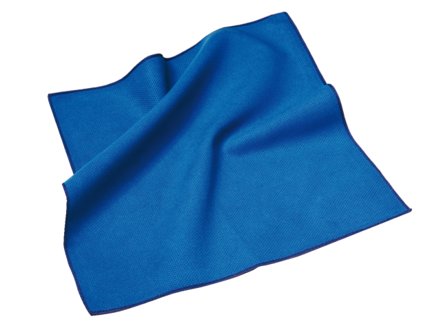 GL189 - SIGEL Schoonmaakdoekjes Glasbord Microfiber Blauw 1st