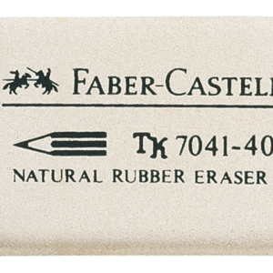 184140 - FABER CASTELL Gum FC 7041-40 Wit 1st