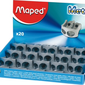 M506700 - MAPED Puntenslijper 2-Gaats Zilver 1st
