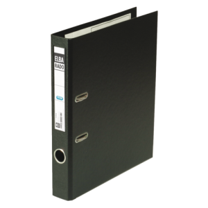 100555311 - ELBA Ordner 2-Rings Rado 50mm Zwart Gewolkt A4