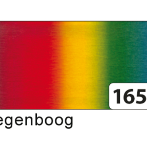 8201650 - FOL Crepepapier 250x50cm Regenboog Nr.1650 1st