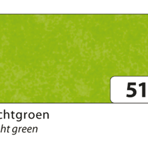 91051 - FOL Zijdevloeipapier 50x70cm Lichtgroen 5st