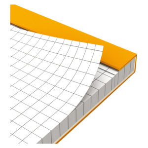 100106283 - OXFORD Schrijfblok Everyday A4 80g/m² Wit met Ruit 80vel