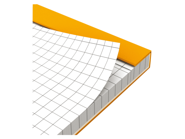 100106283 - OXFORD Schrijfblok Everyday A4 80g/m² Wit met Ruit 80vel