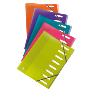 400010367 - ELBA Sorteermap School Life 8-Vaks Diverse Kleuren 1st A4