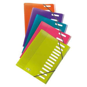 400006531 - ELBA Sorteermap School Life 12-Vaks Diverse Kleuren A4