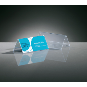 TA138 - SIGEL Tafelnaambordje Transparant 95x42mm