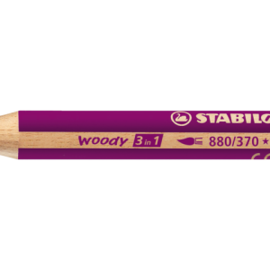 880/385 - Schwan Stabilo Kleurpotlood Woody 3-in-1 880 Violet 1st