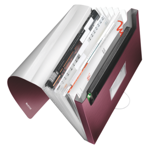 39570028 - LEITZ Projectmap Style 200vel Granaatrood 1st A4