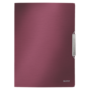 39770028 - LEITZ Documentenmap 3-Klep Style Granaatrood 1st A4