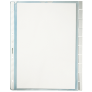 47540000 - LEITZ/ESSELTE Showtas 4-Gaats 4754 Transparant 1Pak A4