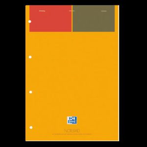 100100101 - OXFORD Notitieboek International A4 Diverse Kleuren 80vel