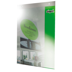 TA240 - SIGEL Postertas Hangend Transparant A4