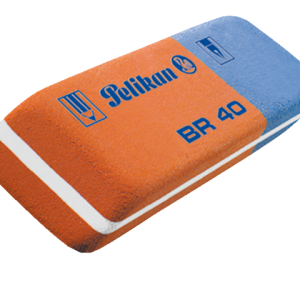 619569 - Pelikan Gum BR40 Rood/Blauw 1st