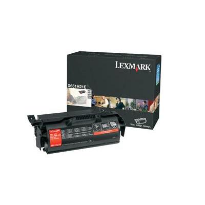 X651H31E - LEXMARK Toner Cartridge Black 25.000vel 1st