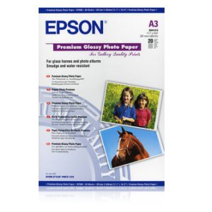 C13S041315 - EPSON Fotopapier Premium A3 255g/m² Gloss 20vel