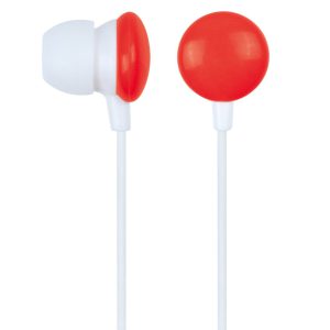 MHP-EP-001-R - Gembird Earphone Red-Smarties Wit/Rood