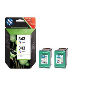 CB332EE - HP 343 Cyaan & Magenta & Yellow 7ml