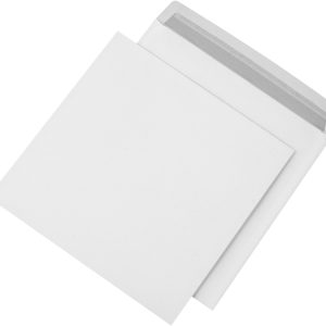 302290 - MAILmedia Envelop Zack&Klapp 220x220mm 100gr 500st Wit
