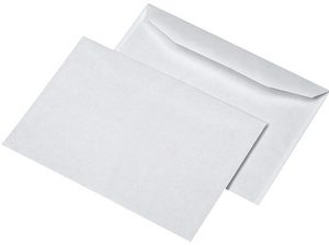 25532/0 - MAILmedia Akte Envelop C5 75gr Gom 500st Wit