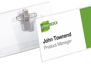 815719 - DURABLE Badge Combiklem Transparant