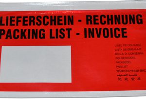 78910006 - dm-folien Paklijsten Envelop 225x122mm 250st