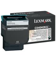 C540H2KG - LEXMARK Toner Cartridge Black 2.000vel 1st