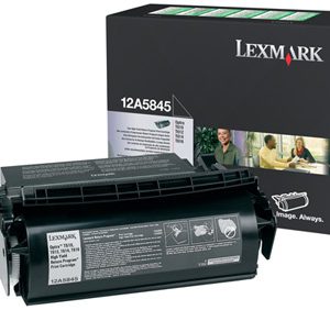 12A5845 - LEXMARK Toner Cartridge Black 25.000vel 1st