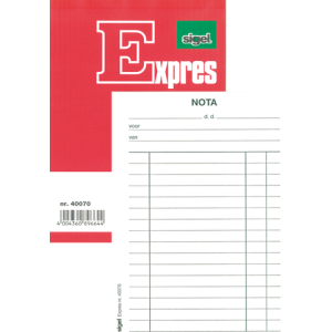 SI-40070 - Express Notablok 105x160mm 100vel