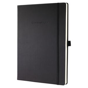 SI-CO110 - SIGEL Notitieboek Conceptum A5 Zwart CO110 Blanco 1st