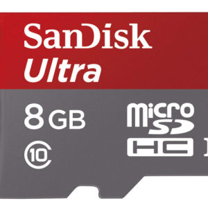 124065 - SANDISK Geheugenkaart MicroSD 8GB New Blister 1st