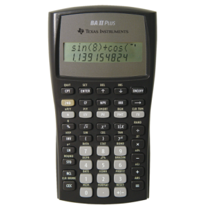 BA II PLUS - TI Financieel Calculator BA II+