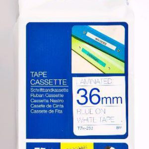 TZE-263 - Brother Lettertape P-Touch 36mm 8m Wit Blauw