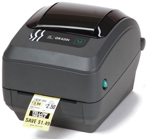 GK42-202520-000 - ZEBRA Labelprinter GK420d 203dpi 4inch