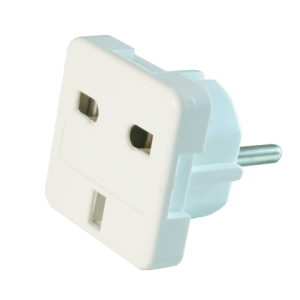A-AC-UKEU-001 - CableXpert EU to UK Stekkeradapter EU Geaard UK 3-pin