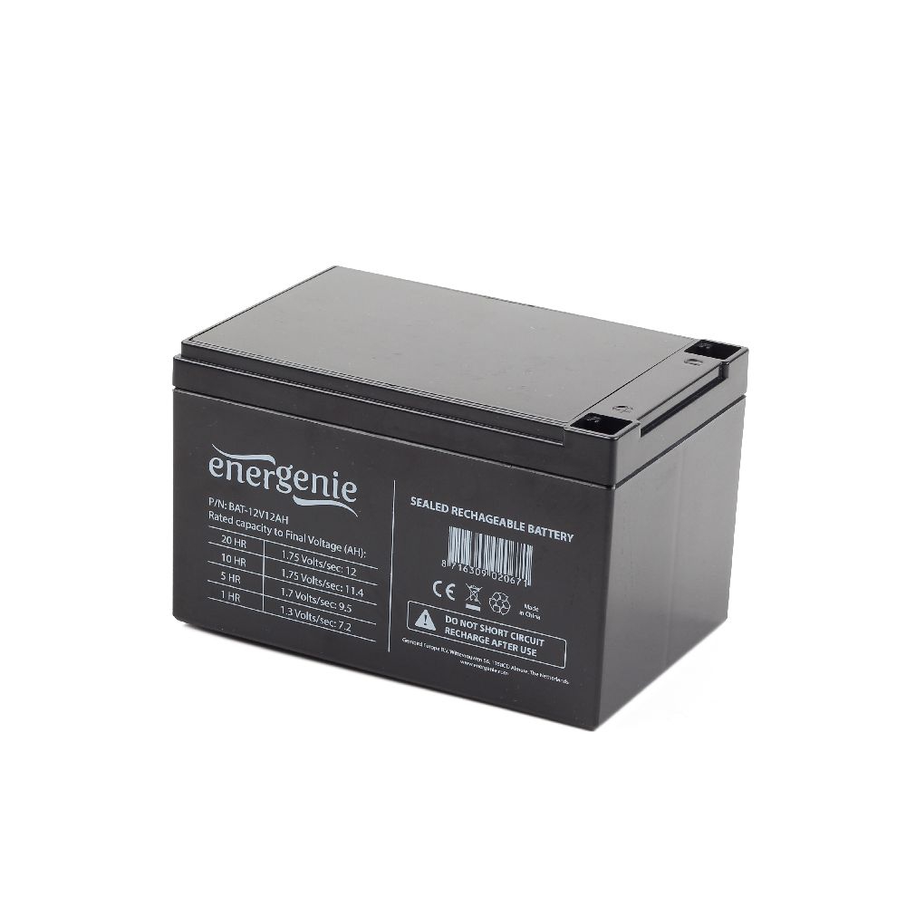 BAT-12V12AH - EnerGenie Batterij UPS 12AH 12V