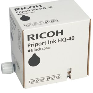 817225 - RICOH Inkt Cartridge HQ40 Black 1st
