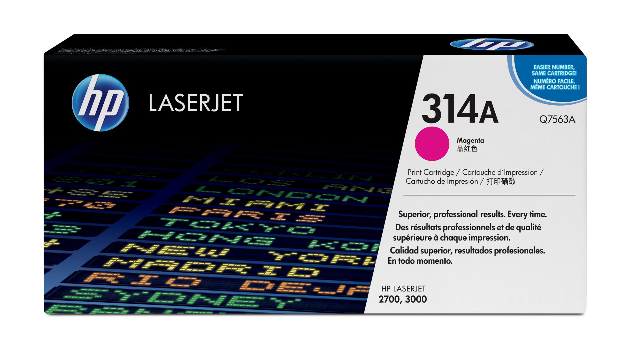 Q7563A - HP Toner Cartridge 314A Magenta 3.500vel 1st
