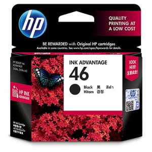 CZ637AE - HP Inkt Cartridge 46 Black 1.500vel 1st