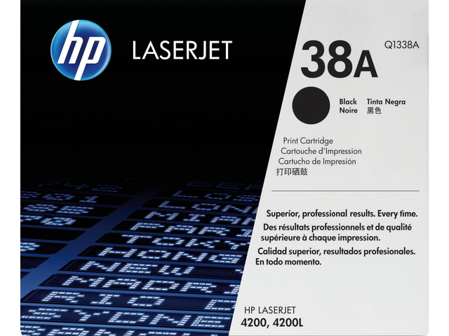 Q1338A - HP Toner Cartridge 38A Black 12.000vel