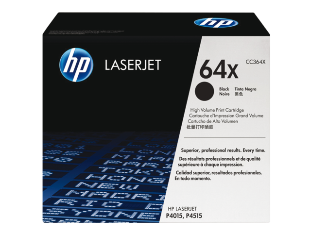CC364X - HP Toner Cartridge 64X Black 10.000vel