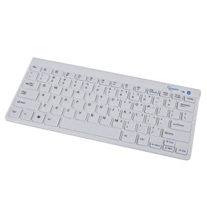 KB-BT-001-W-DE - Gembird Keyboard Draadloos Wit 1st