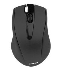 A4-N-500F - A4 Muis V-Track Zwart 1st