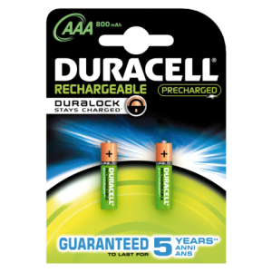 DUR203815 - DURACELL Batterij Duralock Oplaadbaar 800mAh