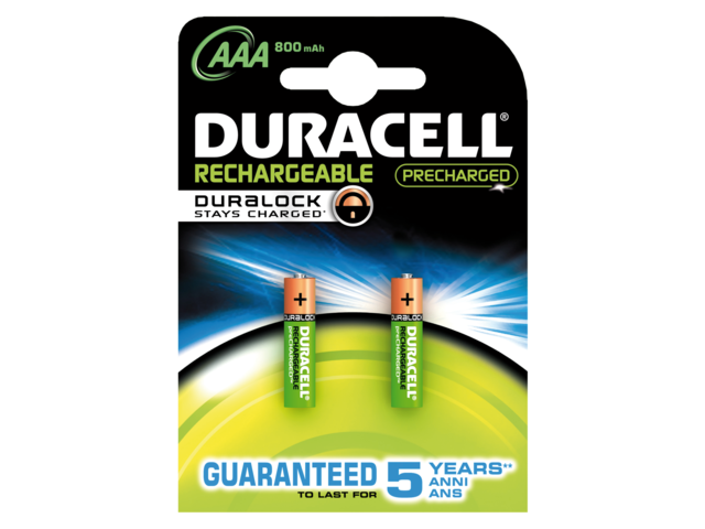 DUR203815 - DURACELL Batterij Duralock Oplaadbaar 800mAh