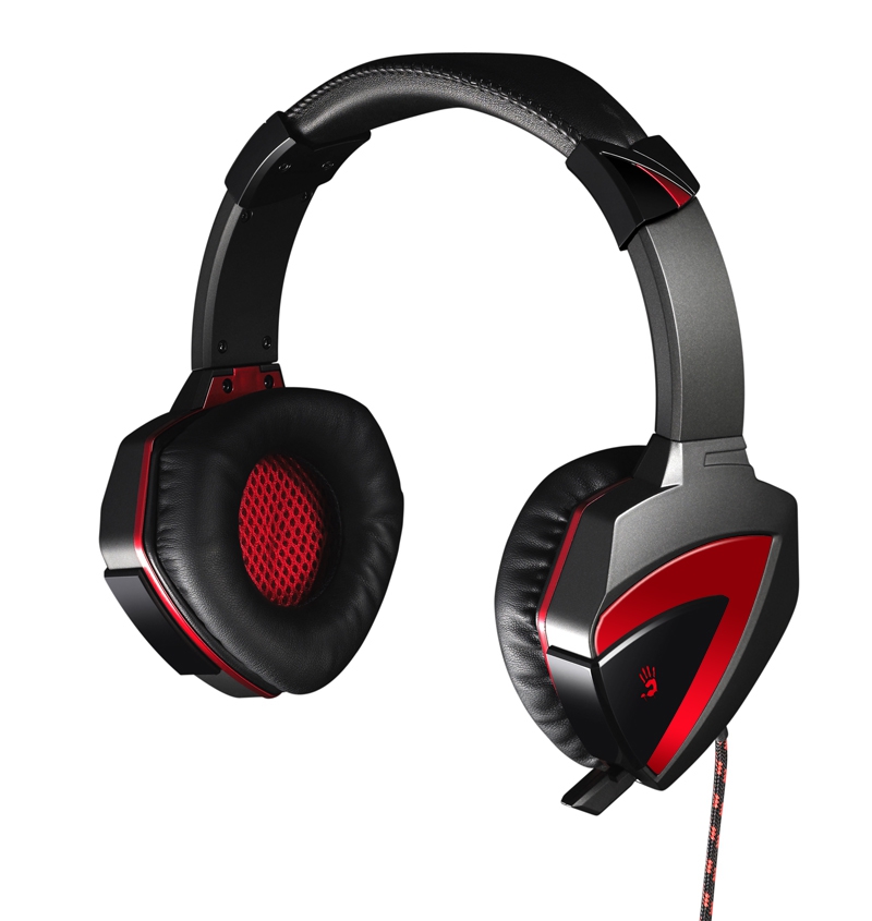 A4-G501 - A4 Headset G501 7.1 Bloody Gaming Zwart/Rood