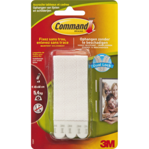 17207C - Command Bevestigingsstrip 17207c 8x Klikstrips Licht Wit 1st